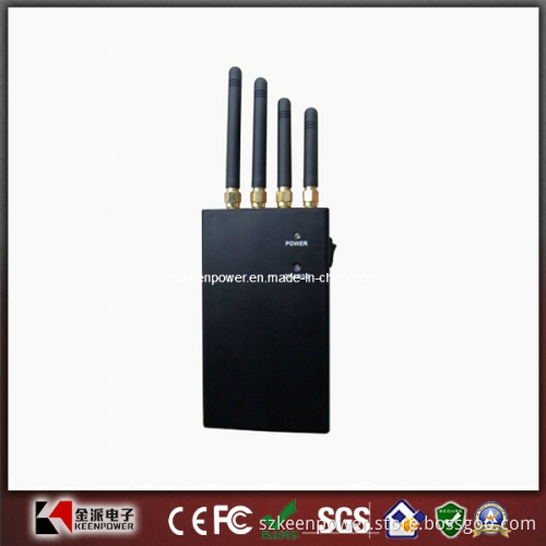Portable 2W GSM CDMA 3G 4G Cell Phone Jammer